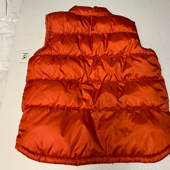 Old Navy Kids 5T Orange Warm Fleece Vest - Picture 4 of 4